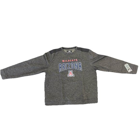 J. America Gray NWT Arizona Wildcats Collegiate Long Sleeve Logo T-Shirt XXL - Picture 1 of 10